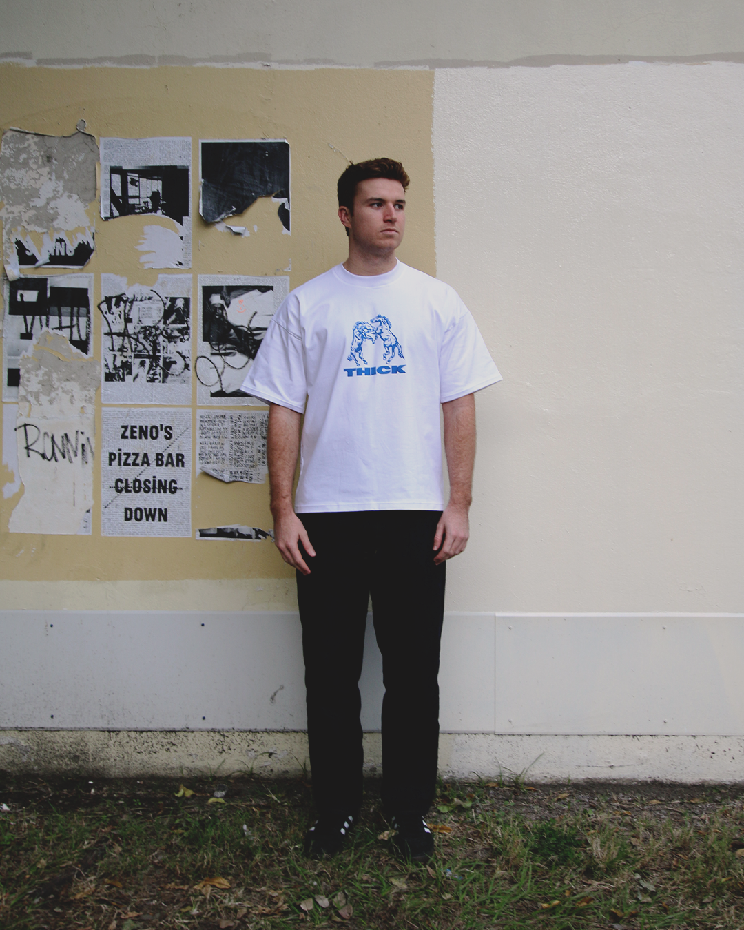 THICK - HORSE TEE - WHITE